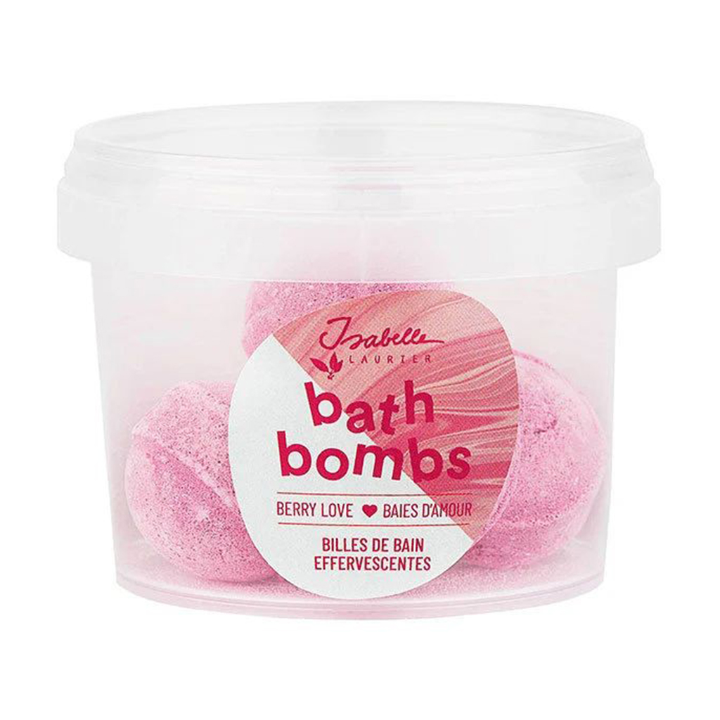 Набір бомбочок для ванни Isabelle Laurier Bath Bombs, Berry Love, 5*8 г