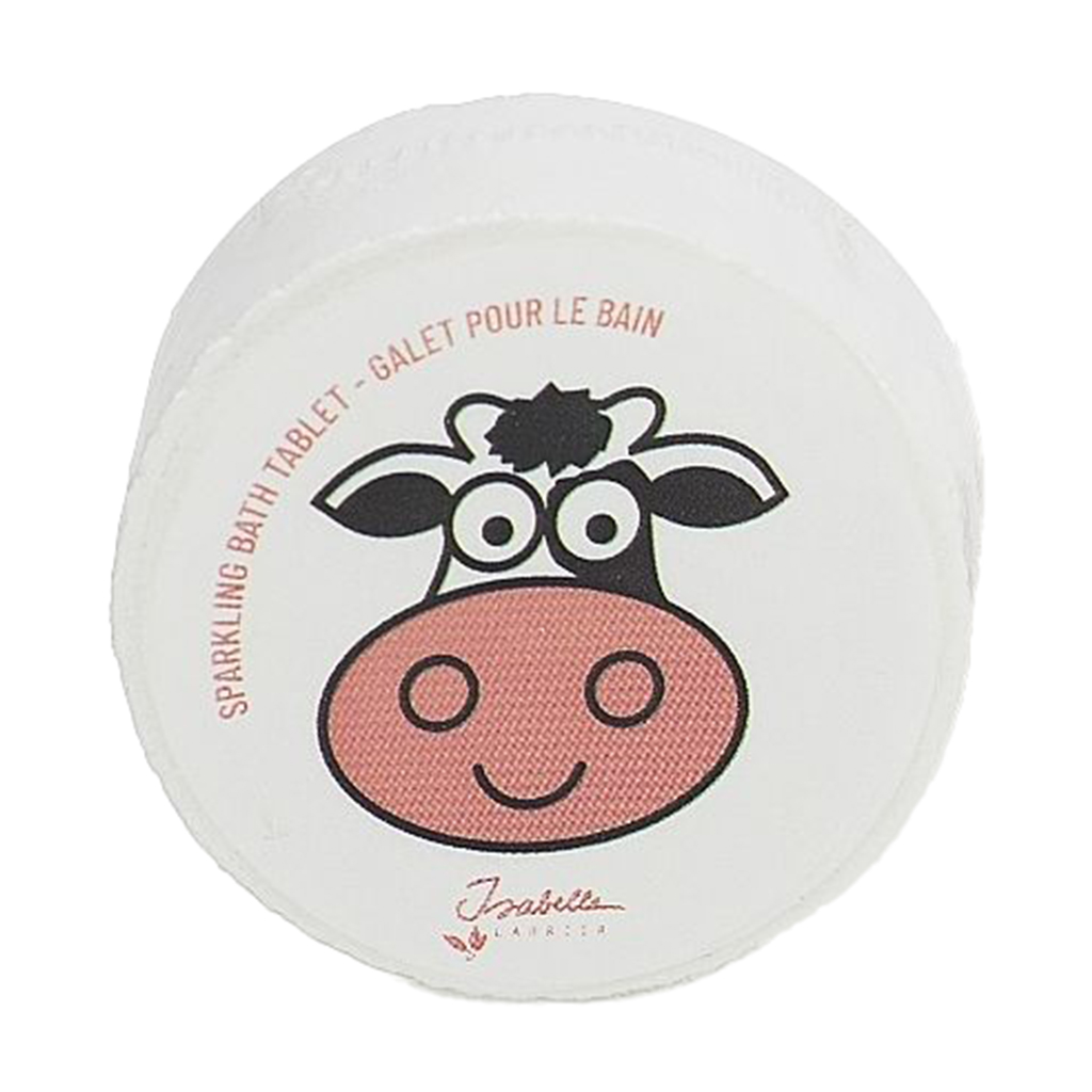 Шипуча таблетка для ванни Isabelle Laurier Sparkling Bath Tablet, Cow-Coconut, 25 г
